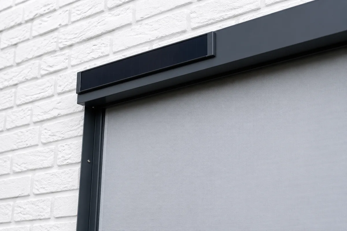 Solar zipscreen